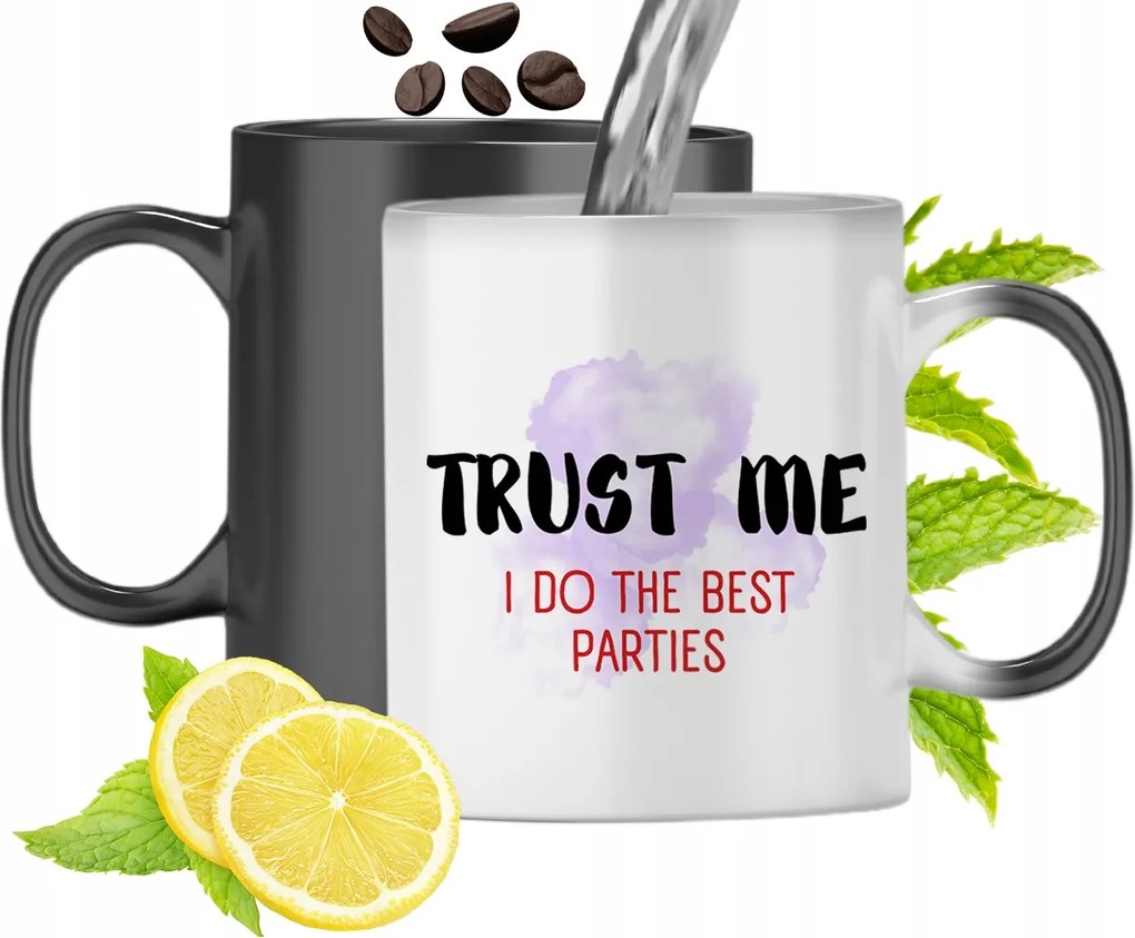 Mágikus Bögre Party Számára Színváltós, fényképes nyomtatással