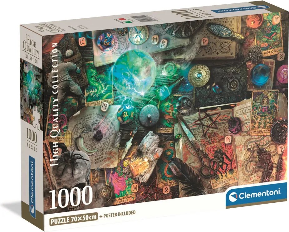 Misztikus Maleficium 1000 db-os Compact puzzle Clementoni