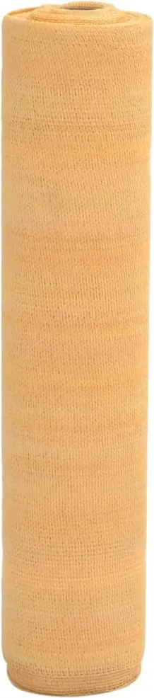 vidaXL homokszínű HDPE belátásgátló háló 1 x 25 m 150 g/m²