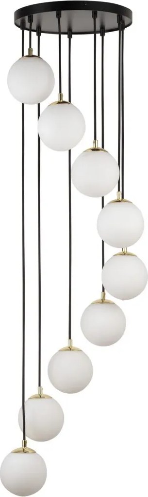 Sigma lighting modern függeszték piano fehér fekete sárgaréz sig33661