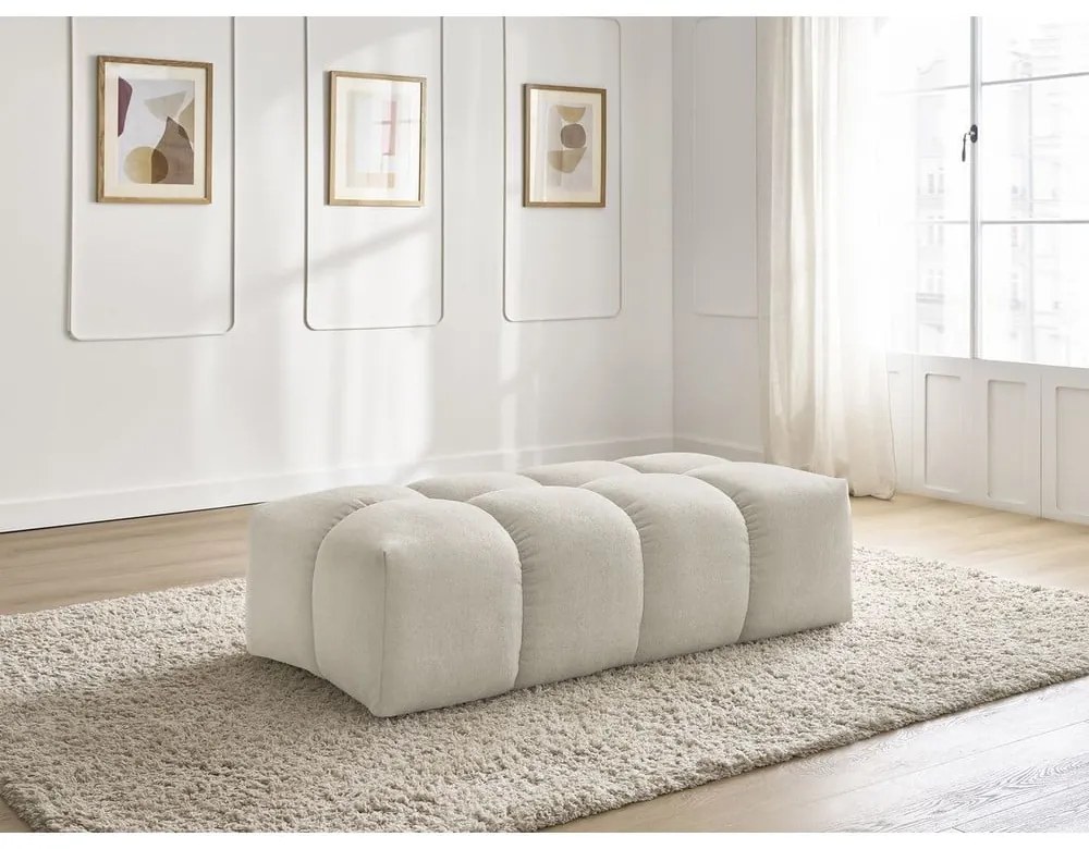 Bézs zsenília lábtartó Everest – Bobochic Paris