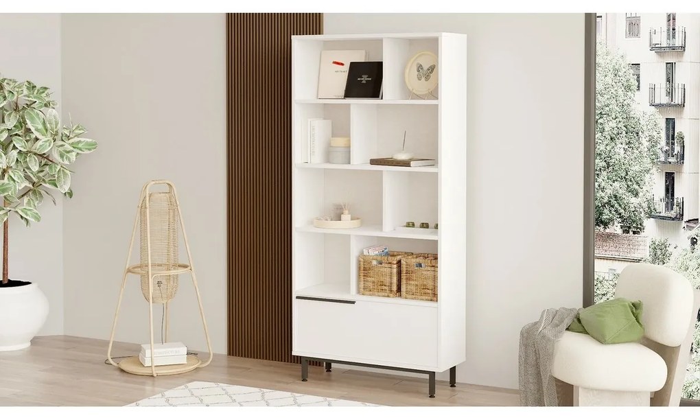 One White könyvespolc