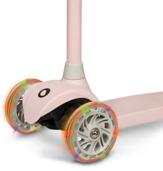 Lionelo - Gyermek roller JESSY 3xAA rózsaszín