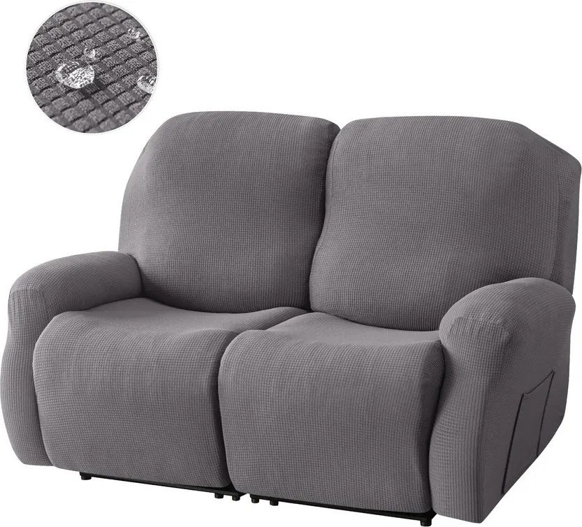 Relax Fotel Huzat (vízlepergető, 2 üléses, sötétszürke)