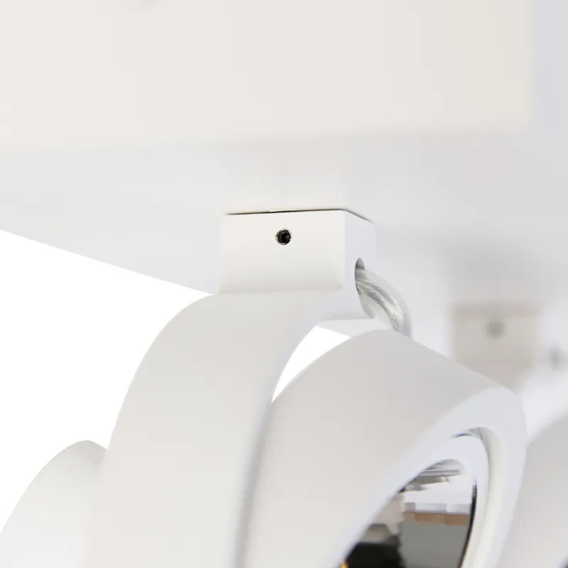 Design mennyezeti spotlámpa fehér állítható 2-lámpás - Go