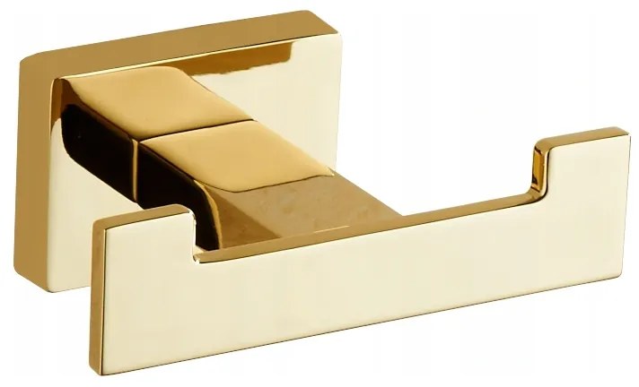 Mexen Arno dupla törölközőakasztó, arany - 7020735-50