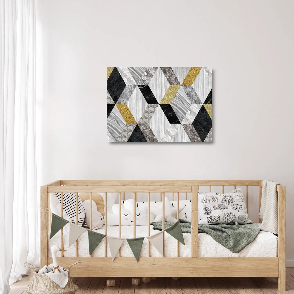 Üveg kép - Texturált dekoráció (70x50 cm)