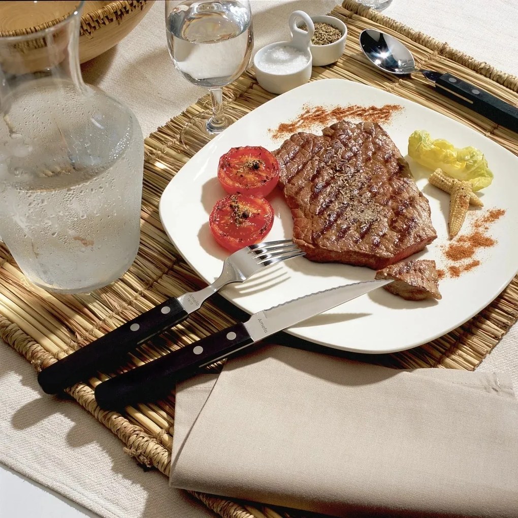 Amefa 6 darabos steak kés szett Pizza