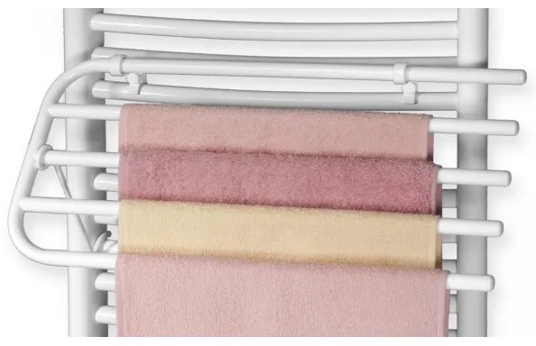 Aqualine - Törülközőtartó fűtőelemhez 50 cm fehér