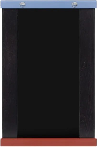 Fali tükör polccal tömörfa kerettel 50x75 cm Lun – noo.ma