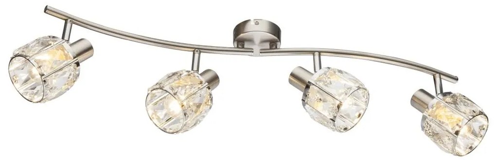 Globo 54356-4 - Spotlámpa KRIS 4xE14/40W/230V