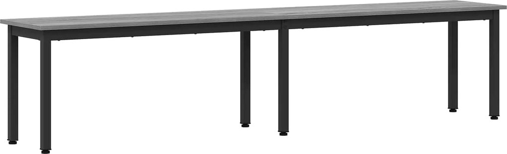 vidaXL pad Szürke Sonoma 200 x 35 x 45 cm Faanyag