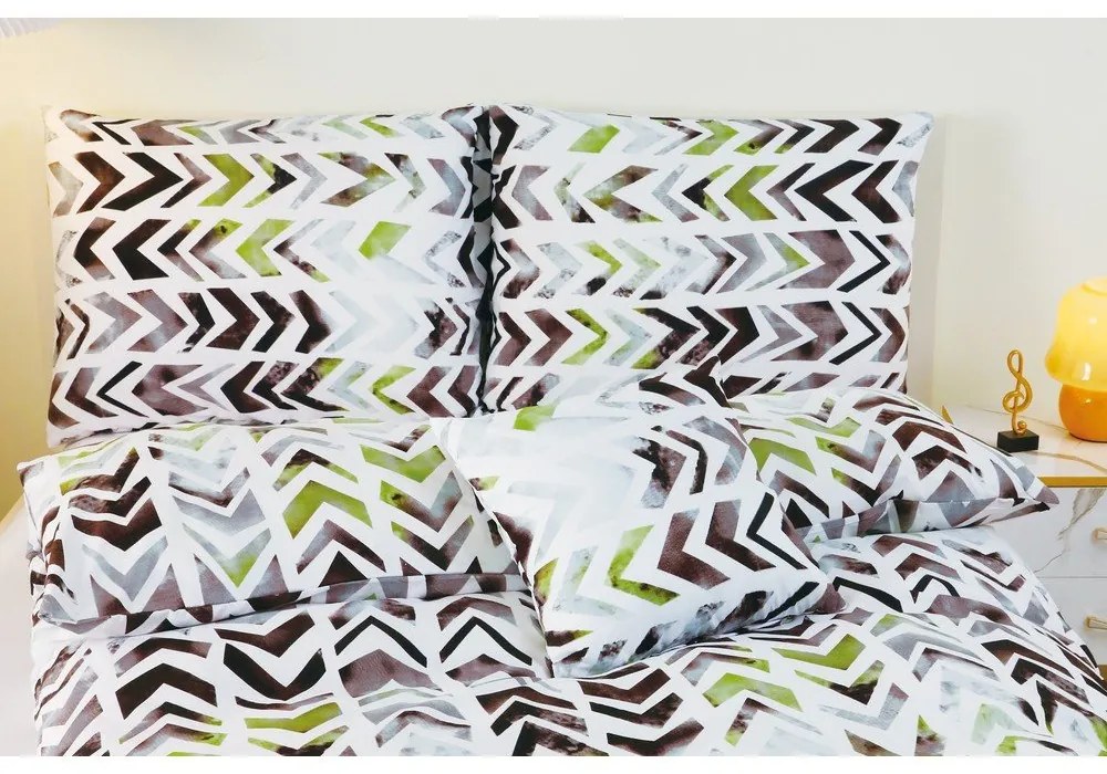 Egyszemélyes hatrészes mikroszatén ágyneműhuzat 140x200 cm Madison – JAHU collections