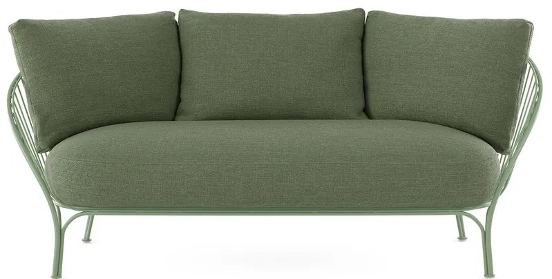 HIRAY kerti kanapé, több változatban - Kartell szín: rozsdás/tégla