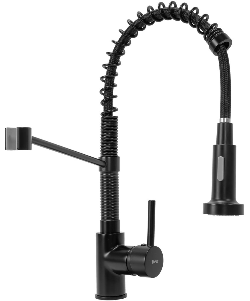 Konyhai csaptelep Rea Spring black