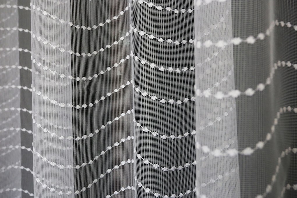 Mg Függöny 584/1 Fehér 260X250 készre szerelve G szalaggal