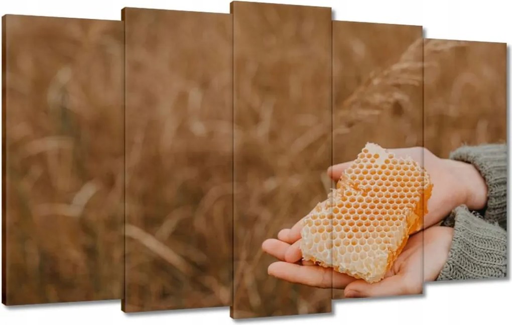 Vászonkép 100x60 Méz Méhészet