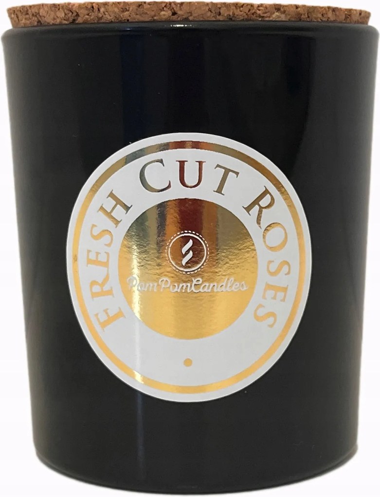 Glamour illatgyertya szójaviaszból Frissen vágott rózsák