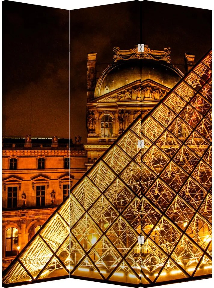 Paraván - A párizsi Louvre (126x170 cm)