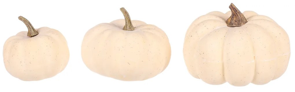 Tök krémszínű műanyag, 3 db