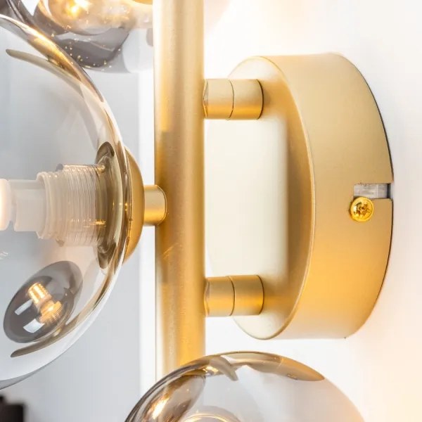 Brilagi - LED Fali lámpa MILLA 3xG9/3W/230V arany/füstös