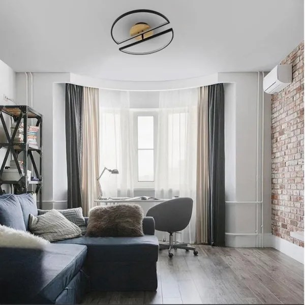 LED Dimmelhető mennyezeti lámpa LED/75W/230V 3000-6500K + távirányítás