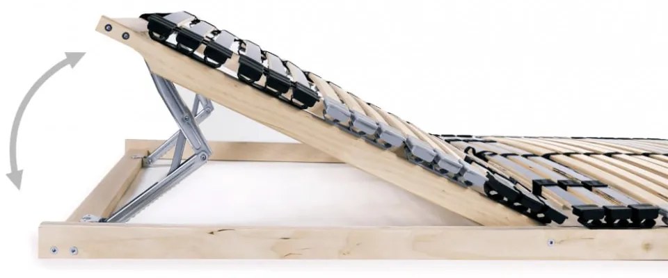 7 zónás 42 léces ágyrács 80 x 200 cm