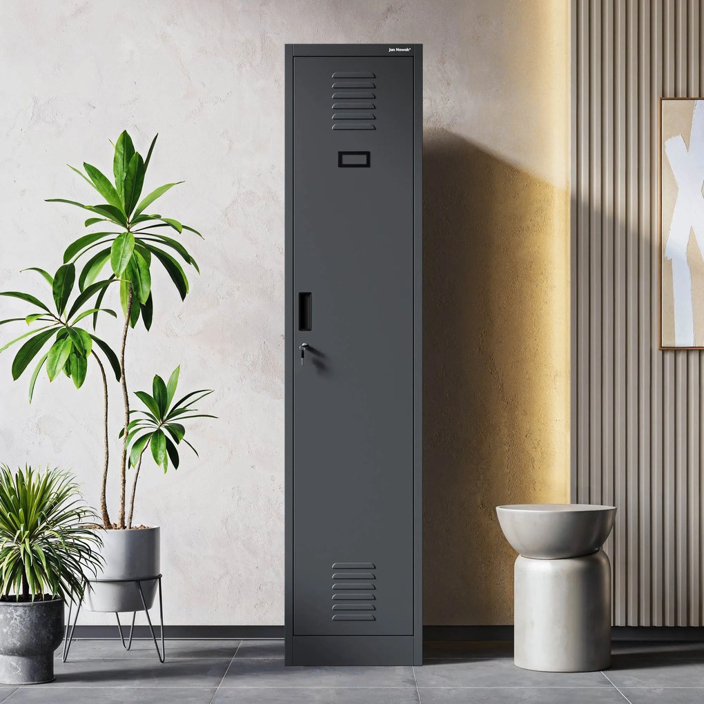 KACPER 1 Plus fém munkavállalói szekrény 400 x 1800 x 500 mm