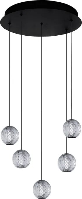 AZZARDO 6017 EDEM Többágú Függesztett Lámpa LED IP20
