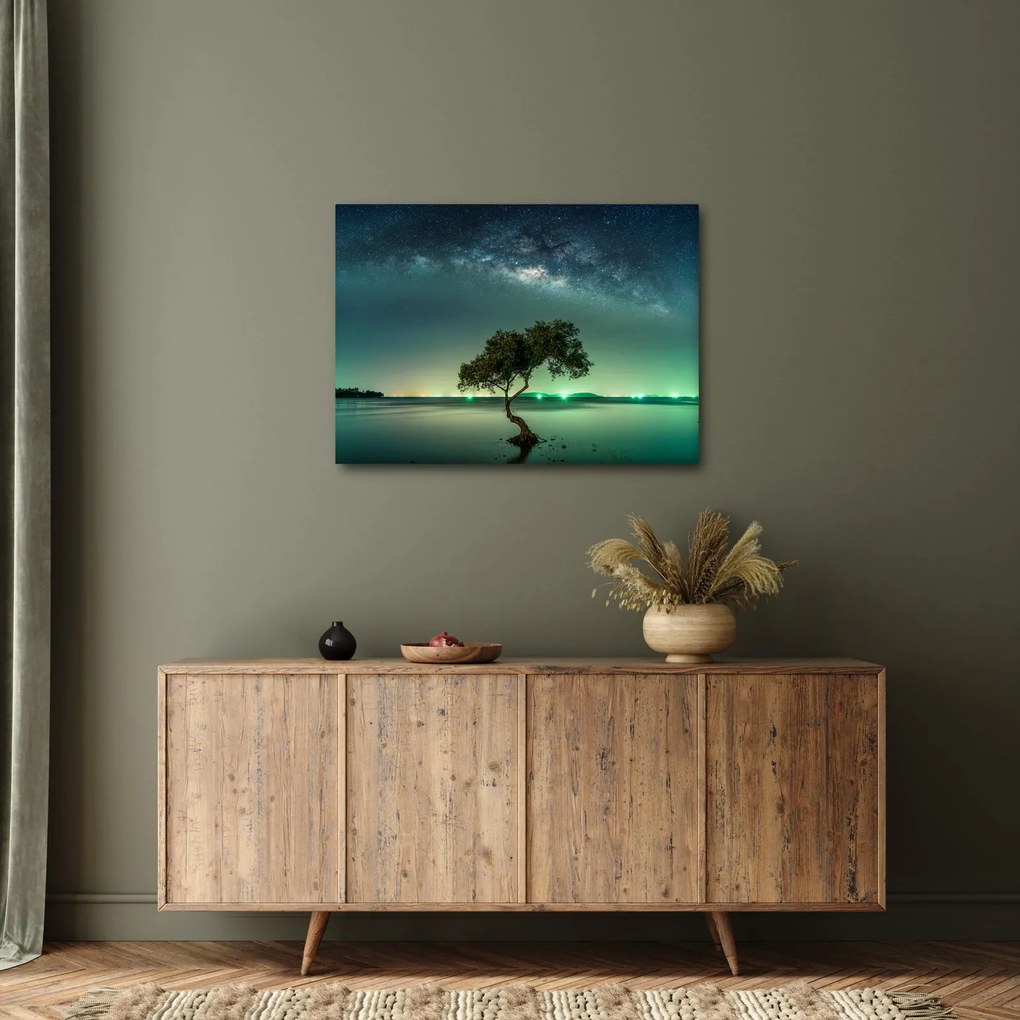 Az éjszakai égbolt képe (70x50 cm)