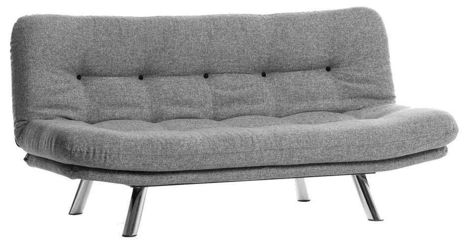 BINA kétszemélyes kinyitható kanapé – világosszürke