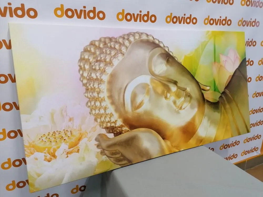 Kép alvó Buddha