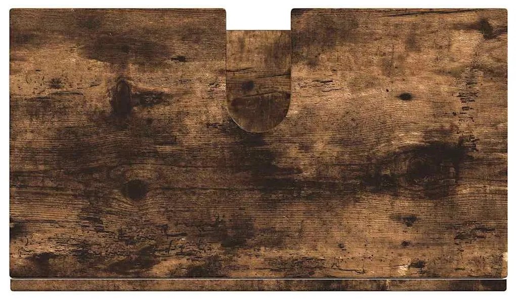 Fürdőszoba mosdószekrény TULUM Füstölt tölgy 60 x 34 x 63 cm