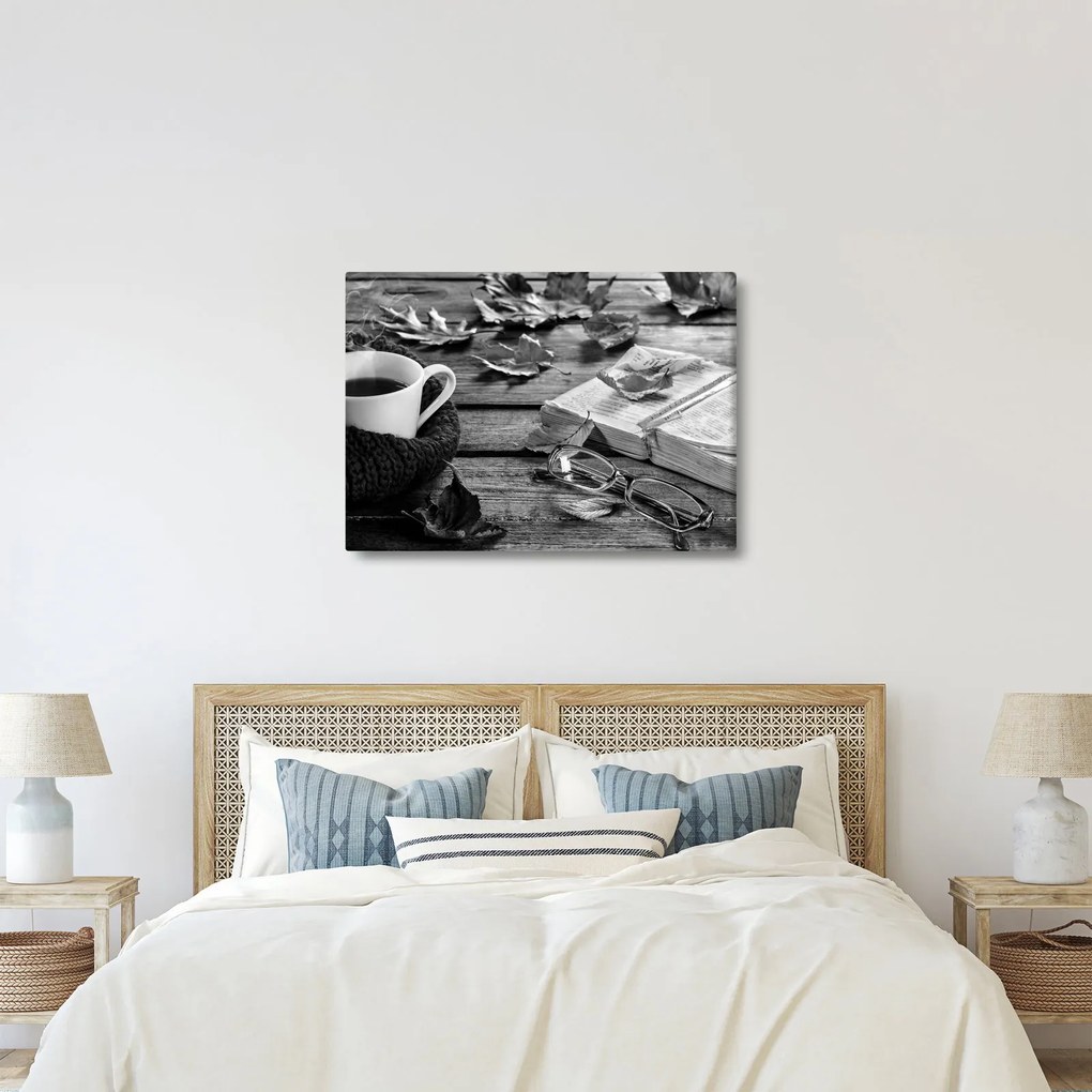 Kép - Egy nyugodt őszi nap (70x50 cm)