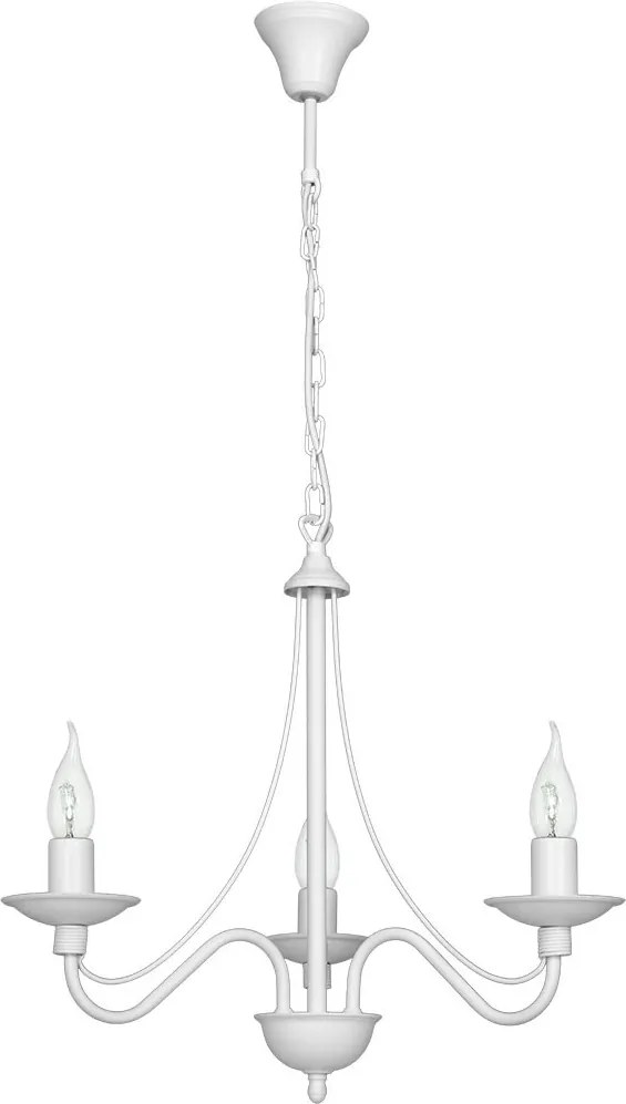 ALDEX 397E RÓZA Provence Csillár Fehér E14 IP20