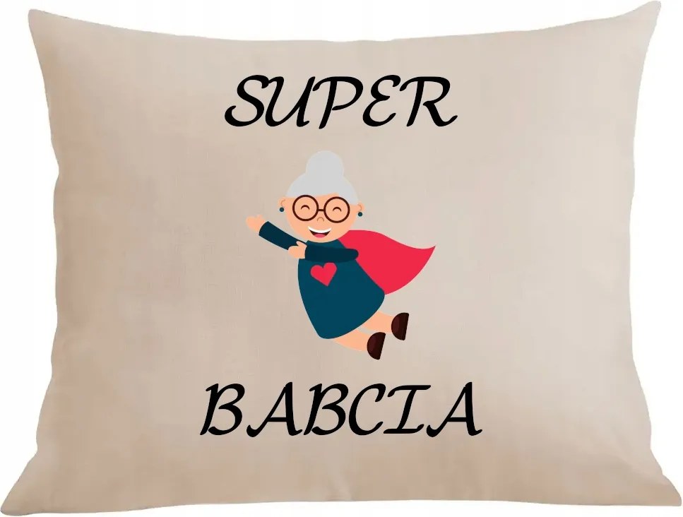 Párna párnahuzat Nagymama napja Szuper Nagymama Ajándék