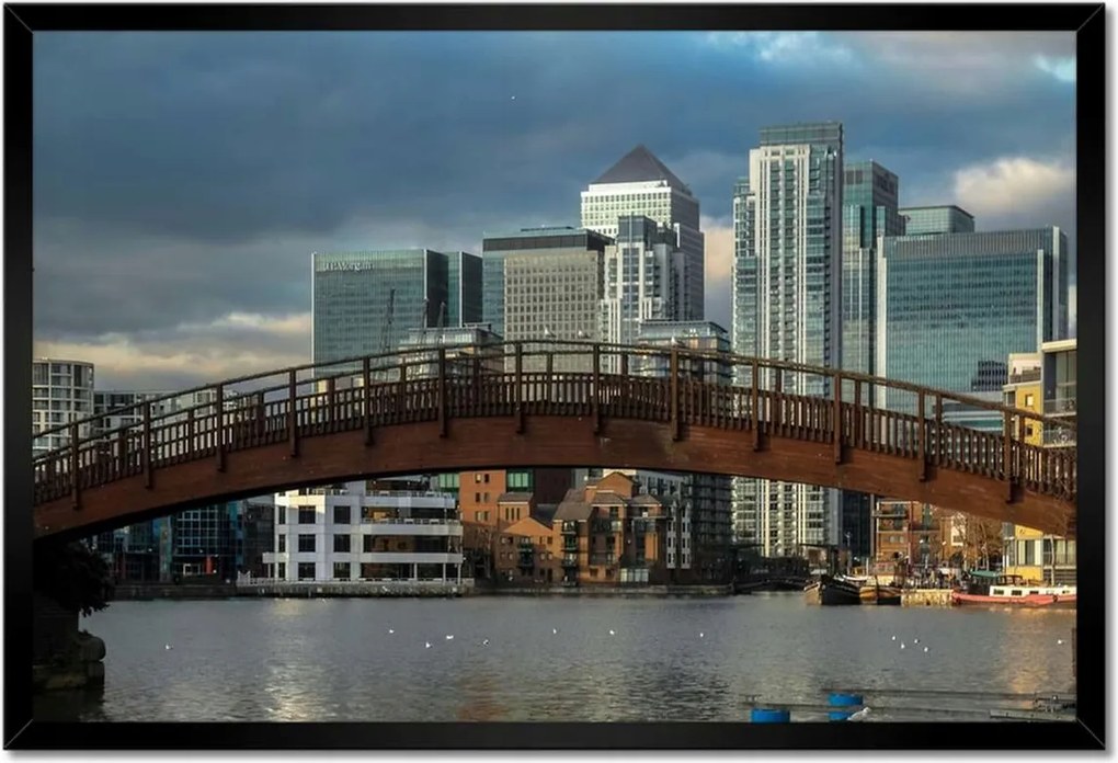 Poszterek keretben 60x40 Íves híd