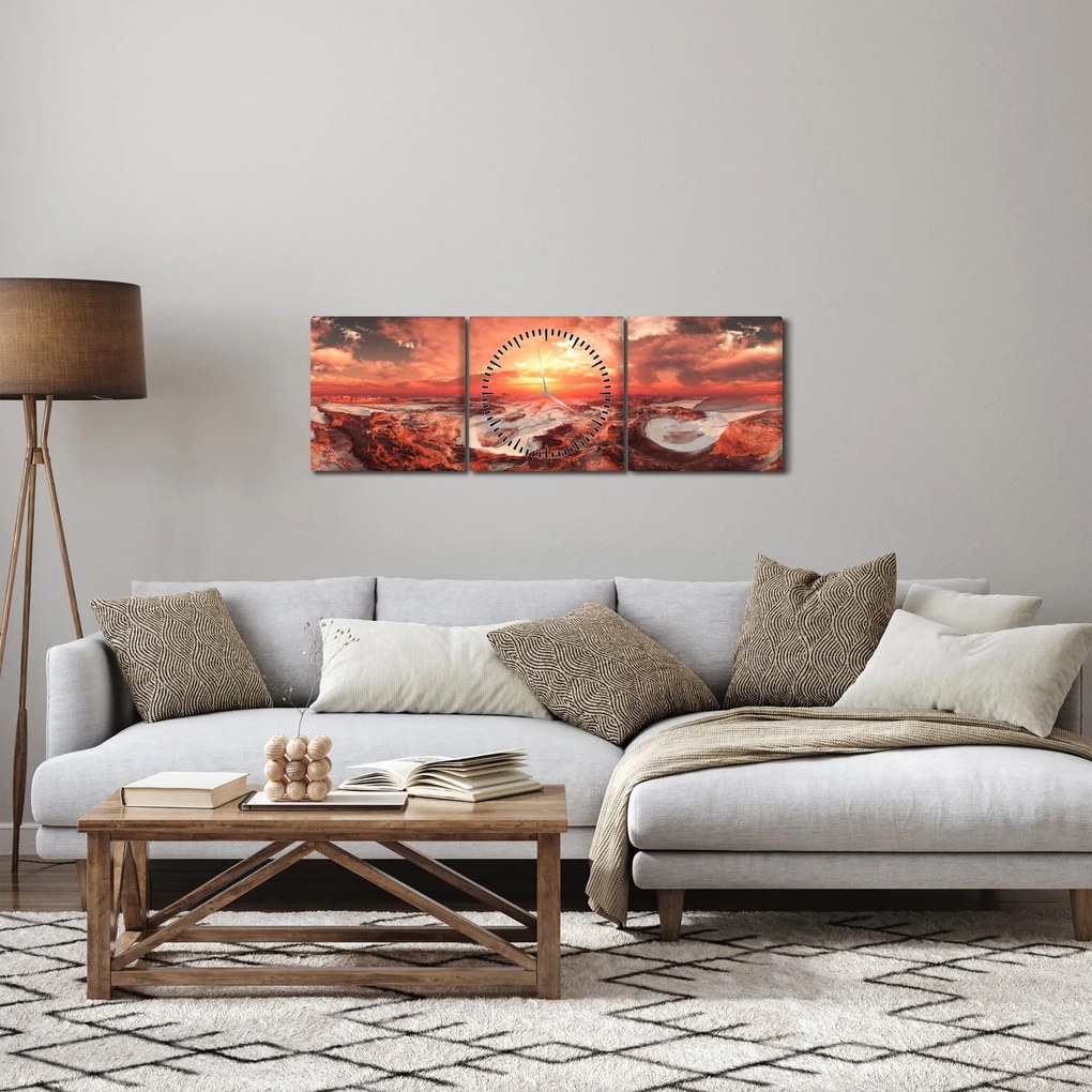 Kép - Mars (órával) (90x30 cm)