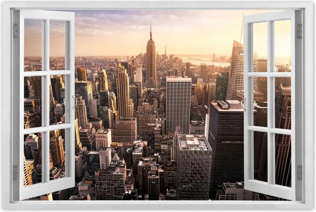 Poszterek 60x40 New York felülnézet
