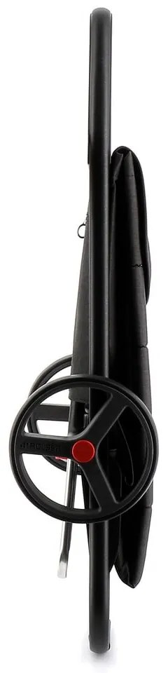 Gurulós bevásárlótáska 53 l Com Tweed Polar Black Tube – Rolser