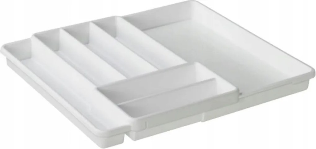 Evőeszköztartó Fiókbetét Kihúzható Fehér "rotho" 1 db