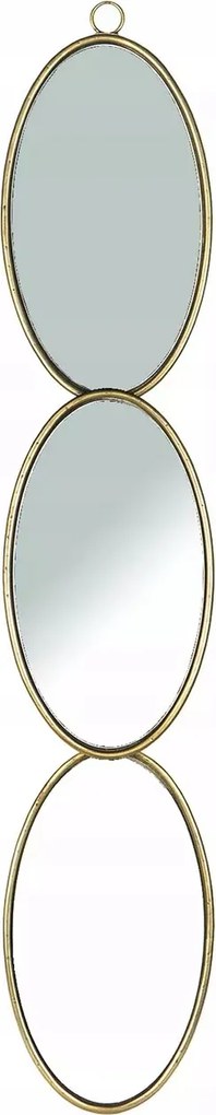 Fali Tükör Nagy Arany Dekoratív 105cm függeszték fürdőszoba nappali