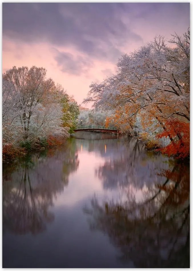 Poszterek A5 Pion Híd Építészet Tájkép