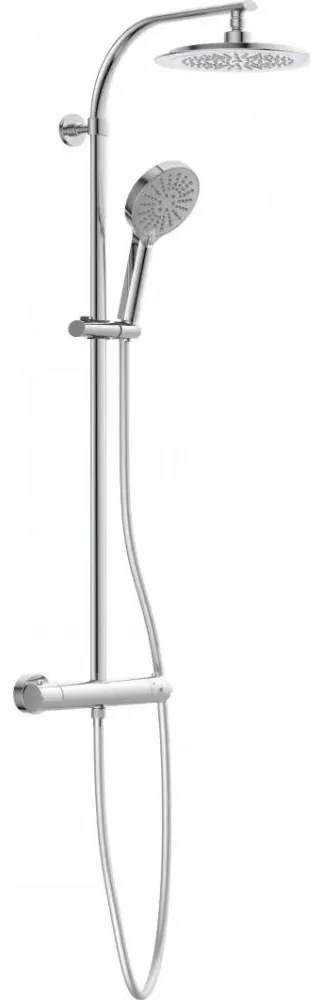 Schütte 60046 - Termosztátos zuhanyszett MADURA FRESH fényes króm