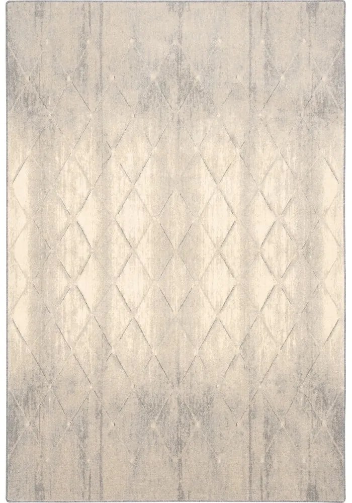 Krémszínű gyapjú szőnyeg 200x300 cm Colette – Agnella