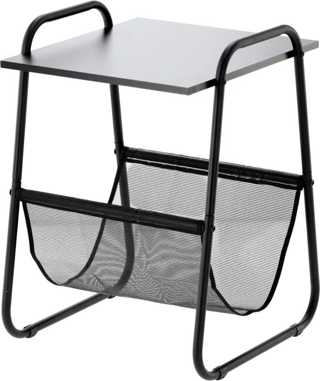 Újságtartós kis asztal 40 x 40 x 55 cm