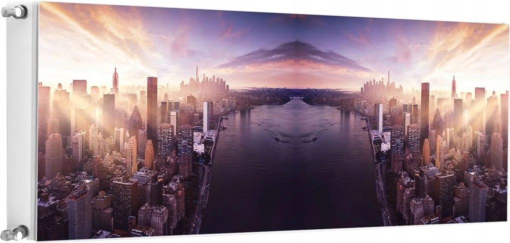 Mágneses Radiátorszőnyeg 140x60 Város Fotótapéta