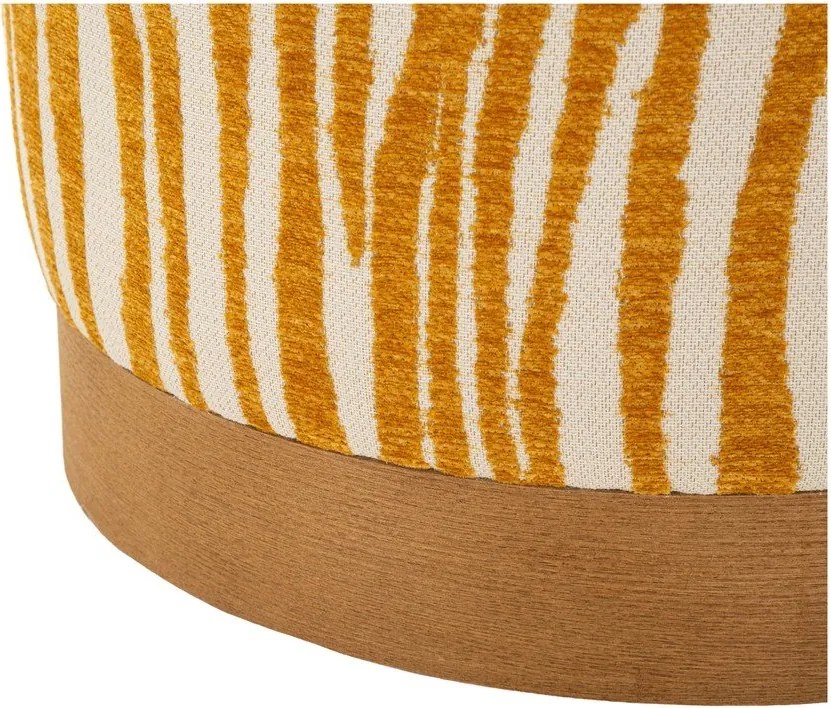 Mustársárga puff Savana – Mauro Ferretti