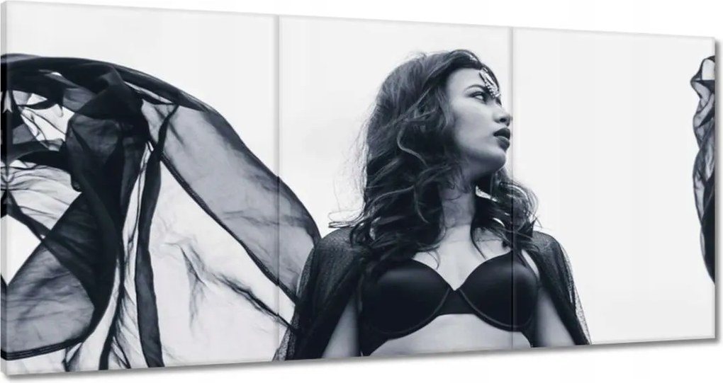 Vászonkép 180x90 Egzotikus szépség Csaj