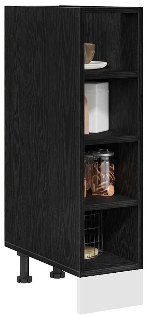 Konyhai alsó szekrény Riga Musta tammi 20 x 44,5 x 81,5 cm